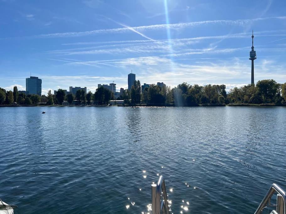 Modern Studio Gardenia_Gartenwohnung Alte Donau فيينا المظهر الخارجي الصورة